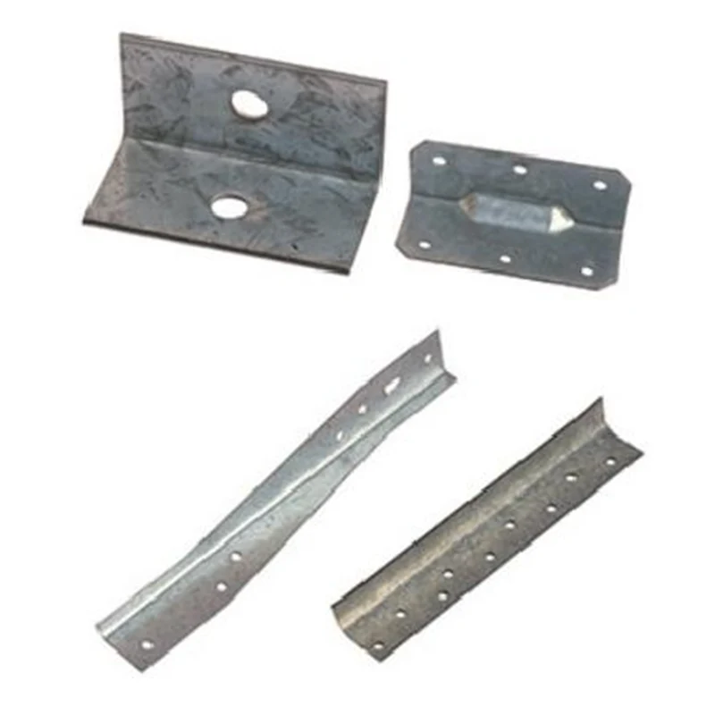 Suporte angular de peças de chapa metálica do conector de madeira